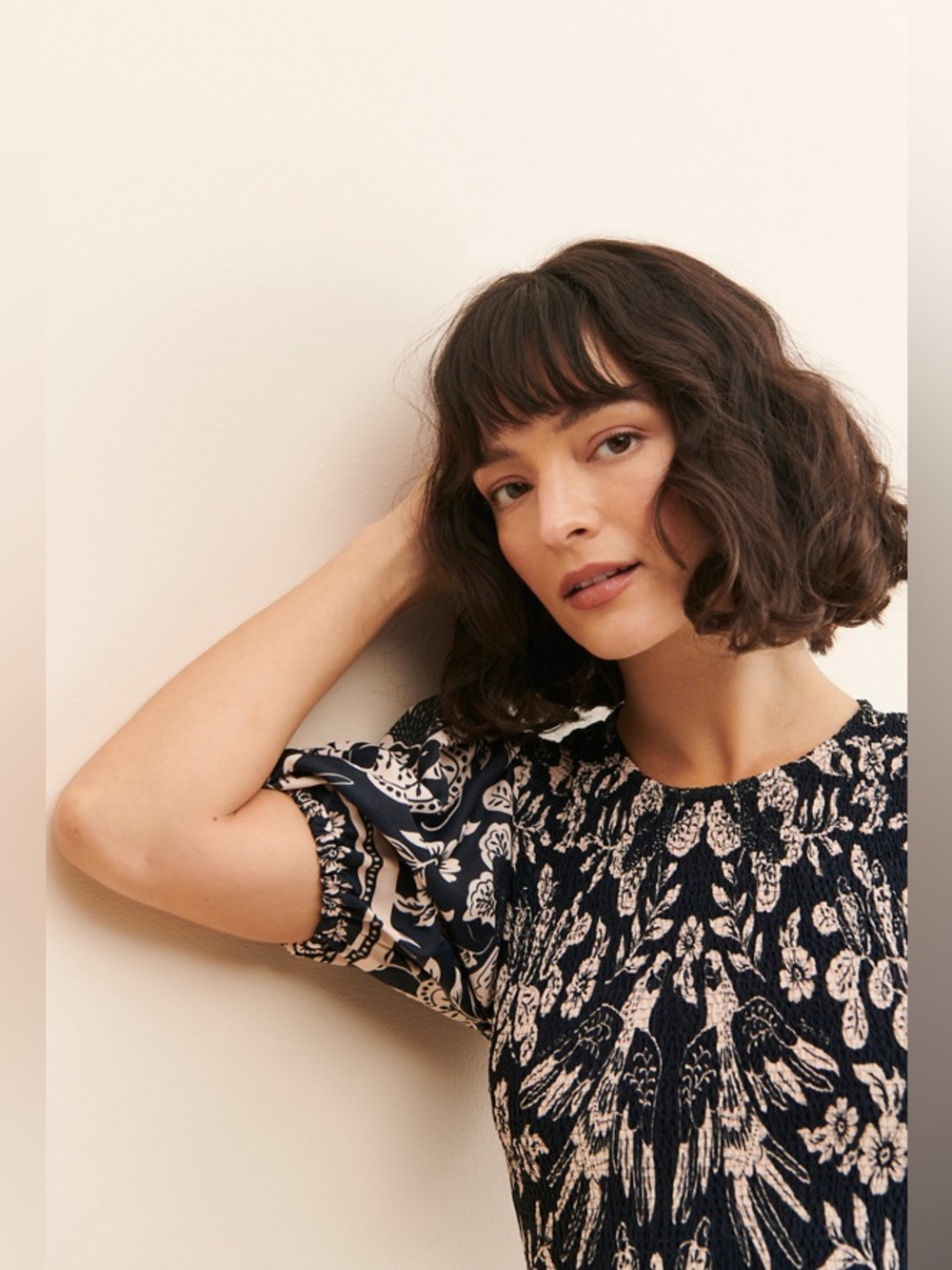 Farm Rio black graphic floral maxi dress - Picture 3 of 11